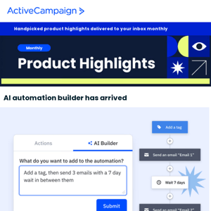 Check out what’s new in ActiveCampaign this month!