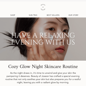 Cozy Glow Night Skincare Routine🌙✨