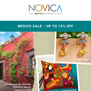 Mexico in Bloom – up to 15% OFF