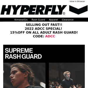 🚨SELLING FAST | Hyperfly ADCC Special