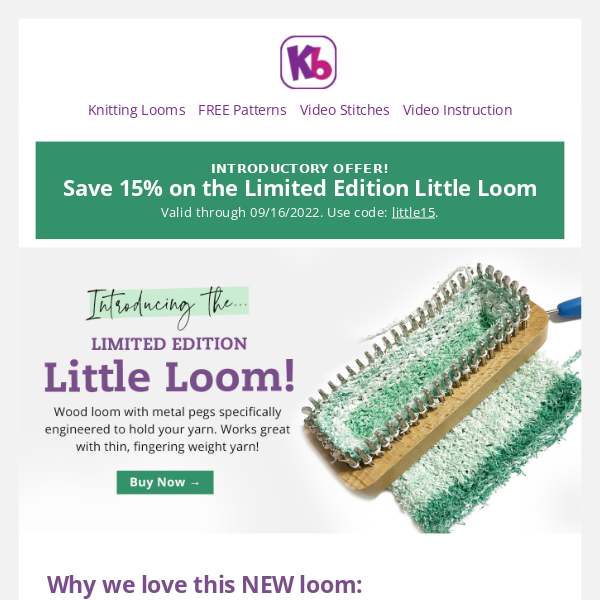 Preemie Loom Knit Hat - KB Looms Blog