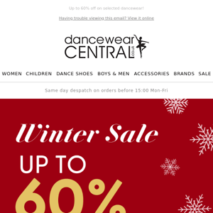 ❄️ Winter Wonderland Sale! Up to 60% Off❄️