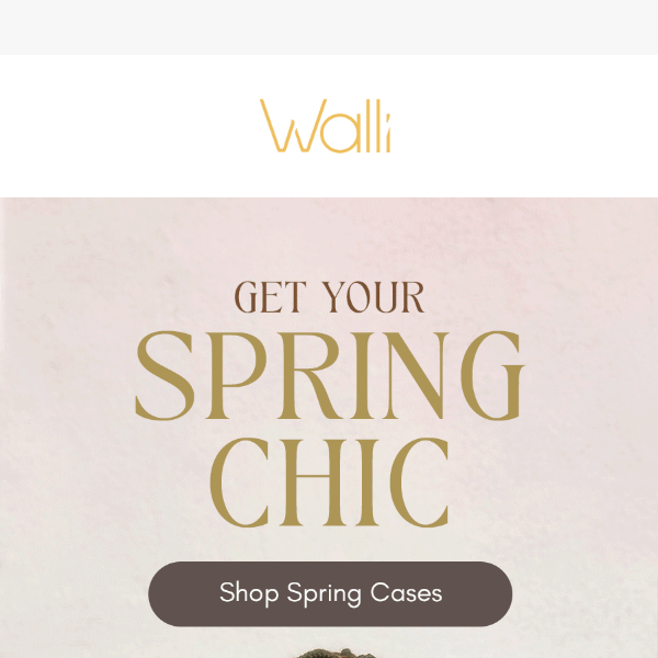 Spring into Style with Walli! 🌸