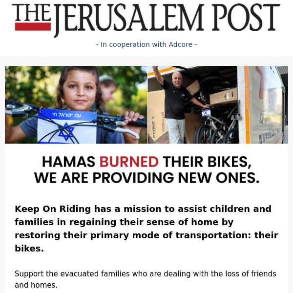 Hamas Burned their bikes