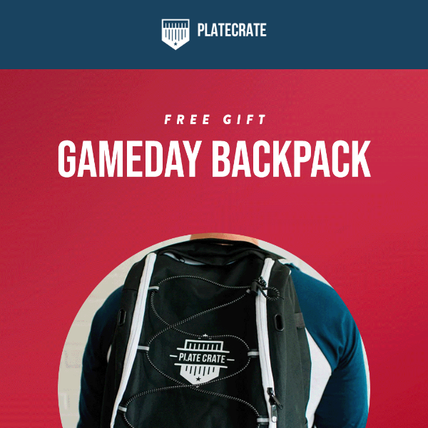 FREE GIFT: Gameday Backpack