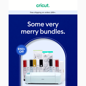 Cricut Bundles are up to $205 Off!