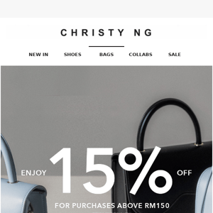 Christy Ng: EVERYTHING must go! Up to 55% OFF 🥳