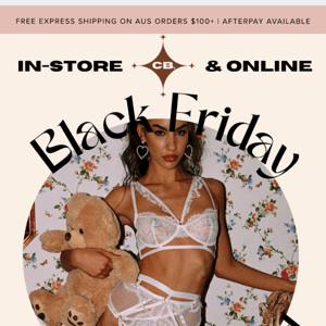 BLACK FRIDAY SALES EXTENDED!