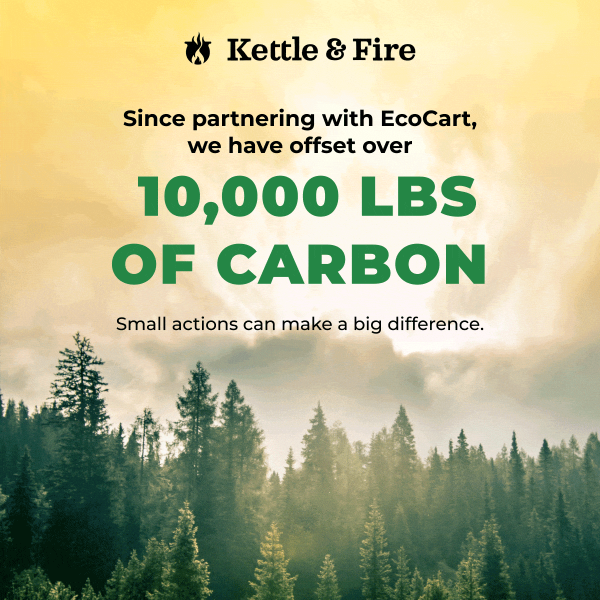 Lower Carbon Footprint? Yes, please! 👣 🌎