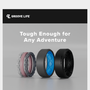 These rings are tough enough for any adventure.