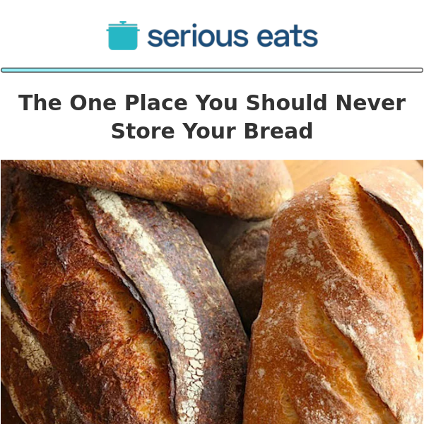 Never Store Your Bread in This One Place