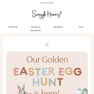 Our Easter Egg Hunt is LIVE 🐰