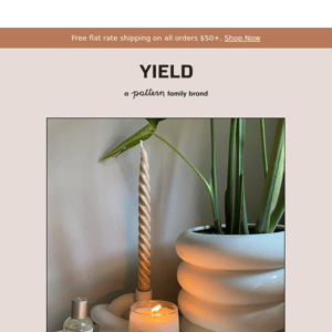 How do you use your YIELD Candle?