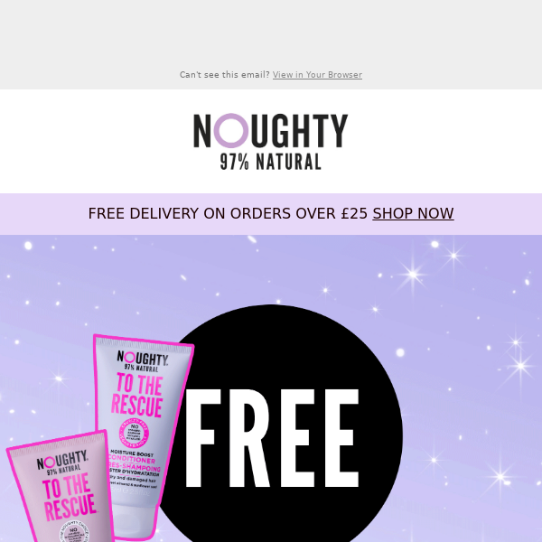 💜 Sprinkle a Bit of Kindness with a Free Gift from Noughty This Weekend! 🌟