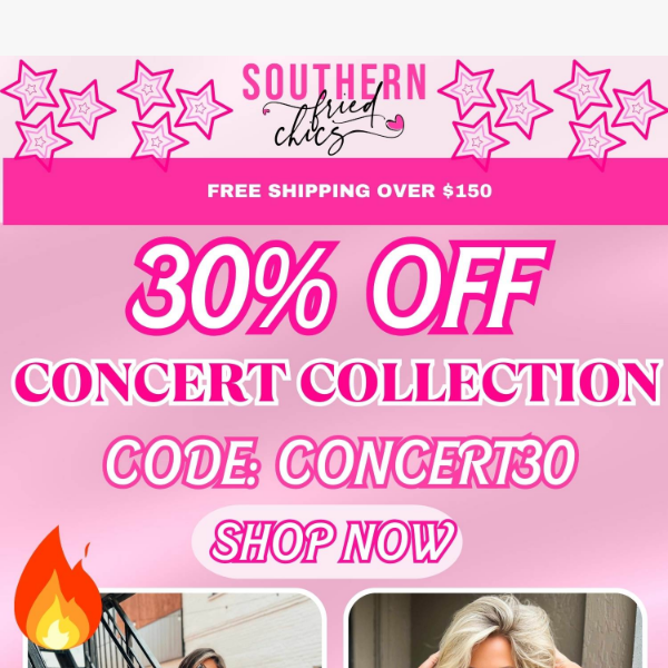 💥30% OFF Concert Collection Today ONLY!💥
