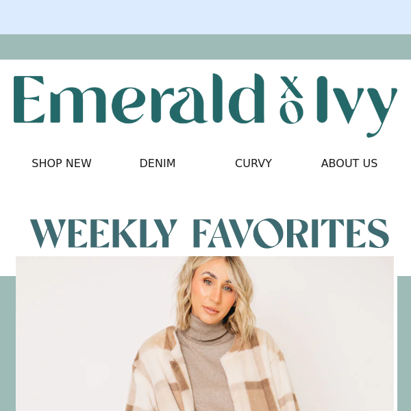 Starring: Our Weekly Favorites 🌟