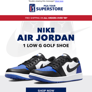 JUST IN: Nike Air Jordan 1 Low G Golf Shoe