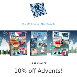 💥 10% Off Advent Calendars! 💥