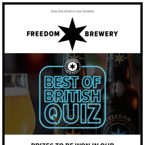 Prizes To Be Won 👀 - In Our Best Of British Quiz