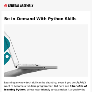 3 Benefits of Learning Python