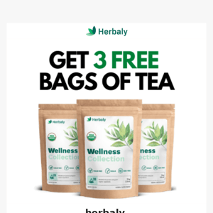 Claim Your 3 Bags of Wellness Collection