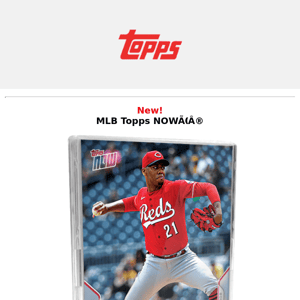Check out the latest Topps NOW® cards- MLB, F1, Bundesliga, & more!