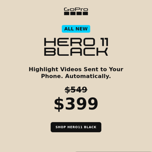 Save $150 On The All New Hero11 Black 🔥
