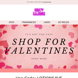There is still time to shop for Valentine's Day 😍