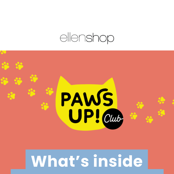 🐾 What’s inside November’s Paws Up Club!