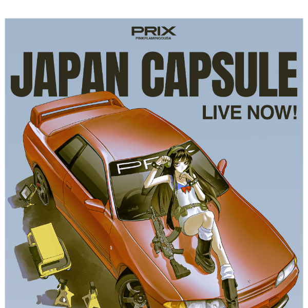 PRIX x PFUSA JAPAN CAPSULE: LIVE NOW 📡