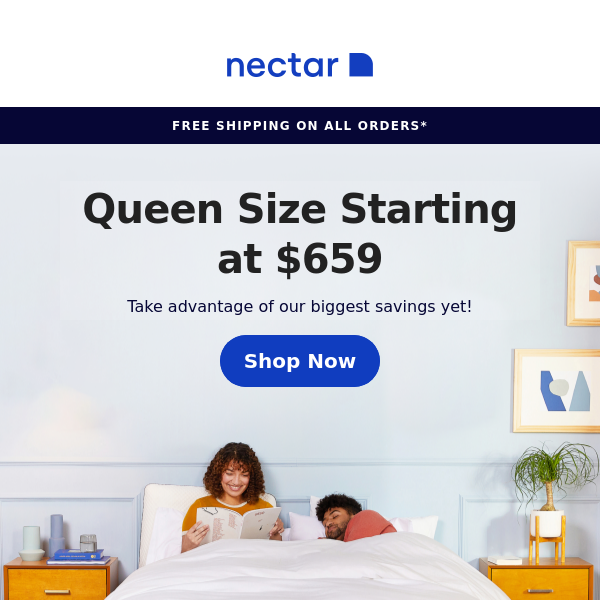 Elevate your 💤! Queens starting at $659