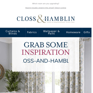 Grab some inspiration Closs & Hamblin