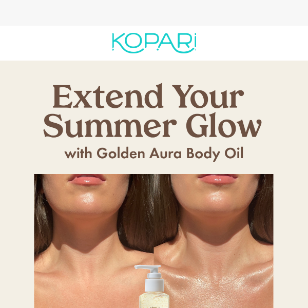 Keep your glow long after Summer's over