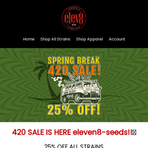 🎉IT'S HERE! HAPPY 420!! 🎉 Elev8 Your Garden with Our 420 Sale