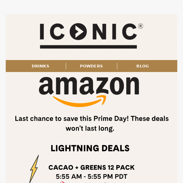 ⚡ LIGHTNING DEALS ⚡