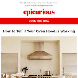 Is your oven hood actually working?