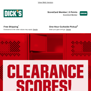 Check this out! Great DEALS have landed in your inbox - our clearance savings could surprise you...