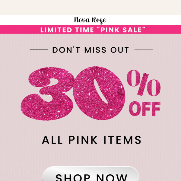 💝 30% Off Barbie sale