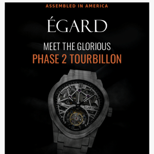 ⌚ The Glorious Phase 2 Tourbillon!