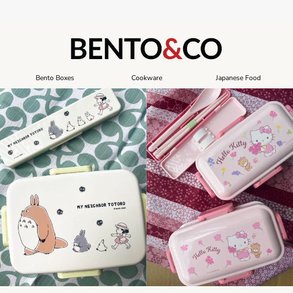 New! Totoro and Hello Kitty 🍃