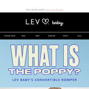 What is the Lev Baby Poppy? 🖤