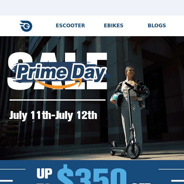 ⏰ $350 Off! Prime Day Ends in 24 Hrs！