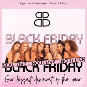 BB Brings you a Black Friday EARLY BIRD SPECIAL... 40% OFF SITE WIDE! SHOP NOW!  🛍