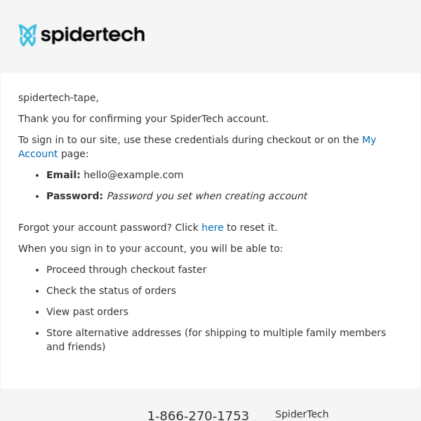 Welcome to SpiderTech