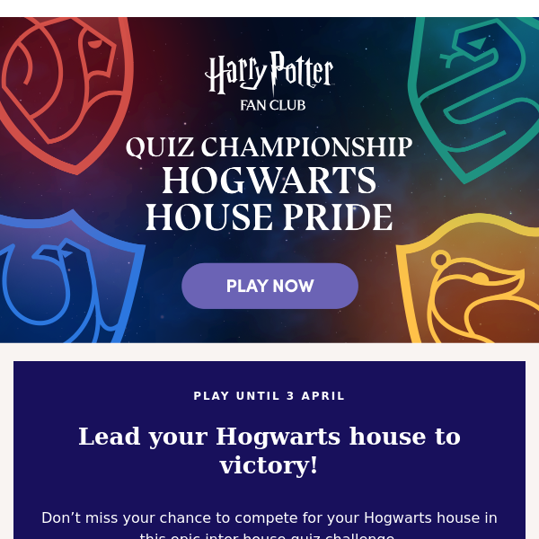 Earn more points for your Hogwarts house️