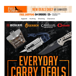 Your trusty companion: everyday carry knives up to 82% off