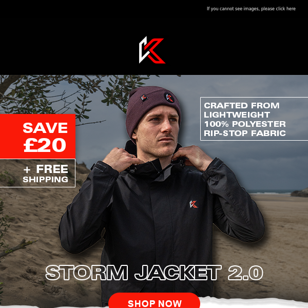 Storm Babet is coming....make sure you're ready with our Storm Jacket 2.0