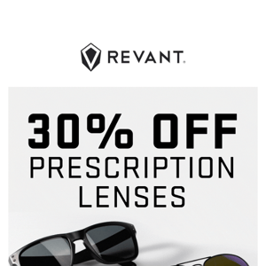 L👀k at these savings! 30% off all Rx lenses‼️