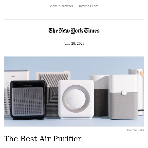 New york deals times air purifiers