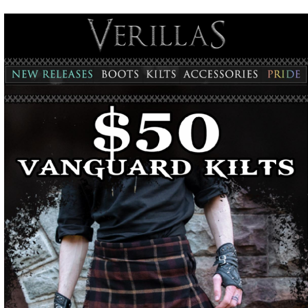 It’s Kilt Season. Give your 👖 the ✂️ and we’ll give our prices the 🔪